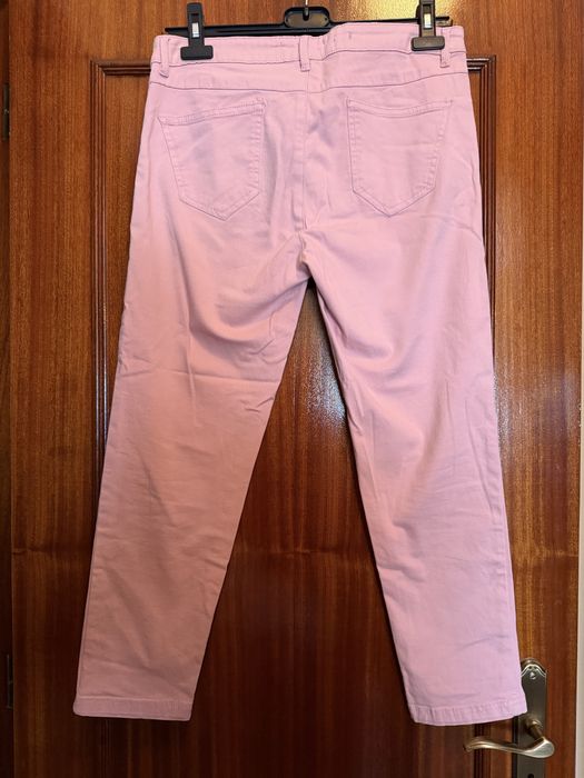 Calça senhora rosa