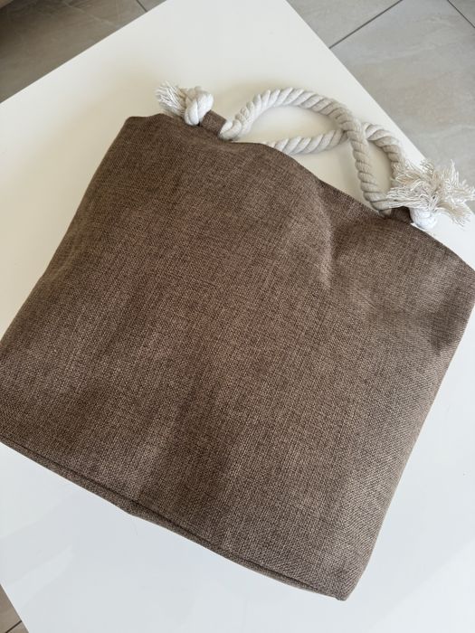 Torba na plażę, na codzień, koszyk nowa