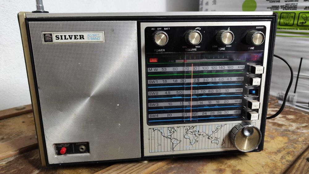 Vendo Radio SILVER Made in Japan