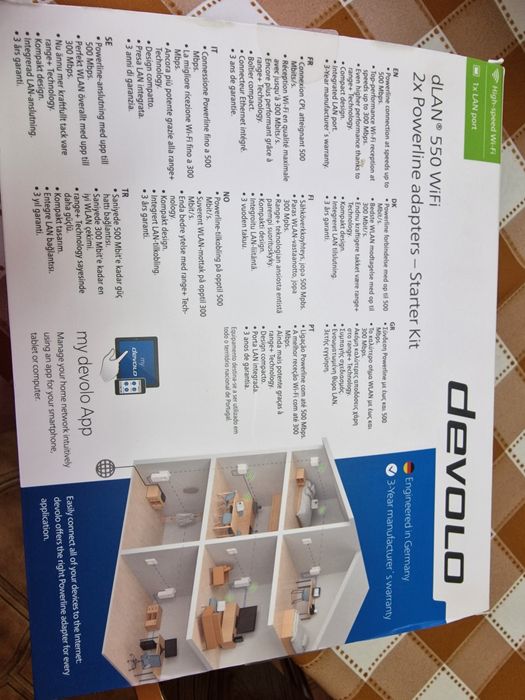 Devolo dlan 550 Wifi