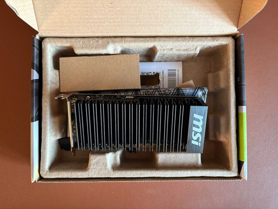 MSI PCI-Ex GeForce GT 1030 Low Profile OC 2GB GDDR5 (64bit) Видеокарта