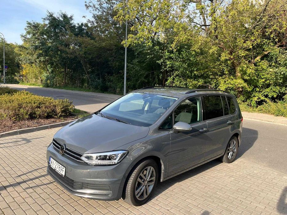VW TOURAN 1.5 TSI DSG 7os. I rej. 2025 gwarancja do 2030 r.
