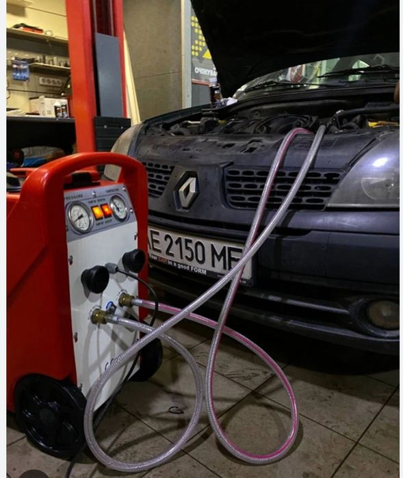 Чистка, миття, промивка системи охолодження двигуна та радіатора пічки