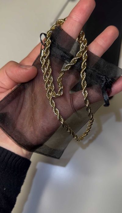 Cordão de ouro banhado 18k (com nota)