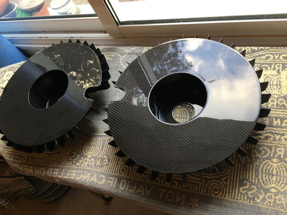 2 Turbofans bbs em carbono