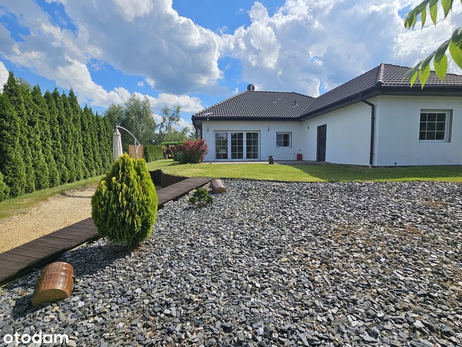 Parterowy wolnostojący dom, działka 970 m2, Brzezina 3km od Wrocławia