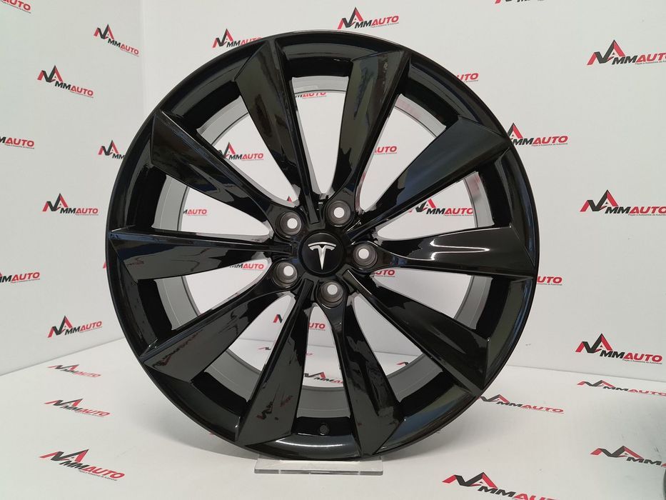 Jantes Tesla Model S Turbine Preto Brilho 21 (5x120)