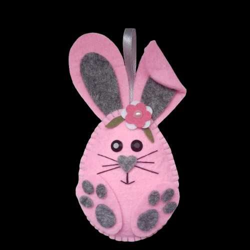 Coelho de Páscoa - Pendente Decorativo e Lembrança Especial