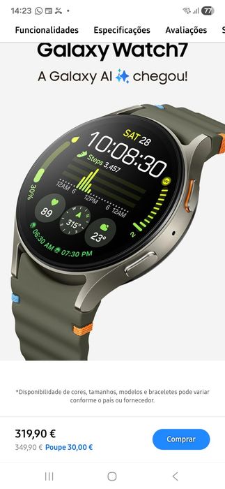 Galaxy Watch7 Bluetooth (44mm)