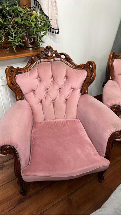 Zestaw mebli w stylu Ludwik