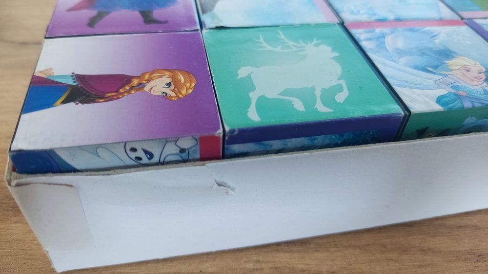 Clementoni, Kraina Lodu, klocki Cubes Multiplay