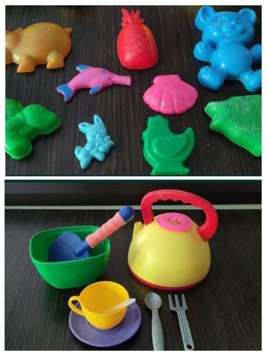 Игрушки в писочницу