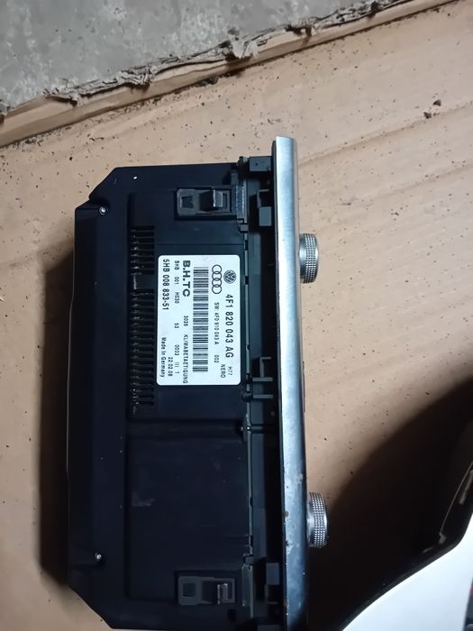 Audi a6 c6 panel klimatyzacji klimatronik nawiewu europa