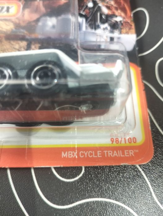 Matchbox mbx cycle trailer resorek autko