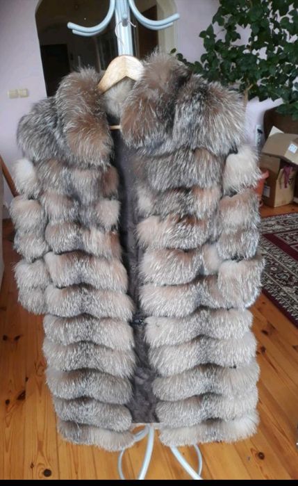 Шуба з песця, 4 в одному (жилет укорочений та довгий)