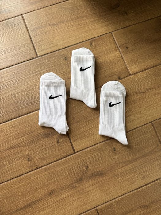Skarpetki Nike biale