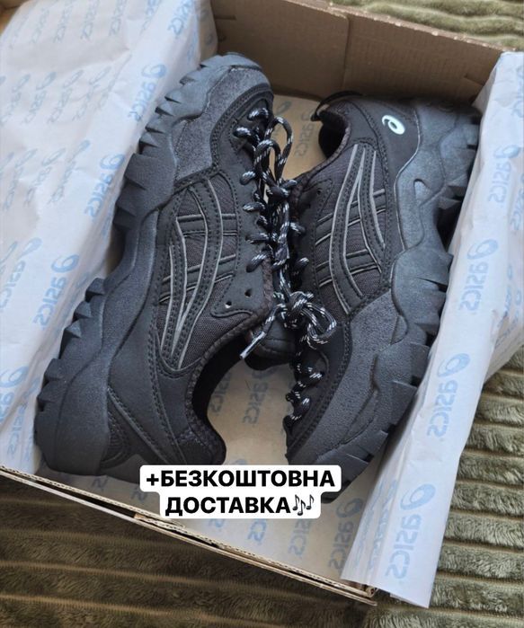 ТОПОВА ЯКІСТЬ‼️Кросівки Asics Gel-Pickax ‘’Full Black”,asics pickax,ас