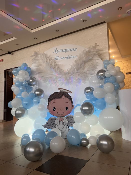 Фотозона, кульки з гелієм, набори кульок