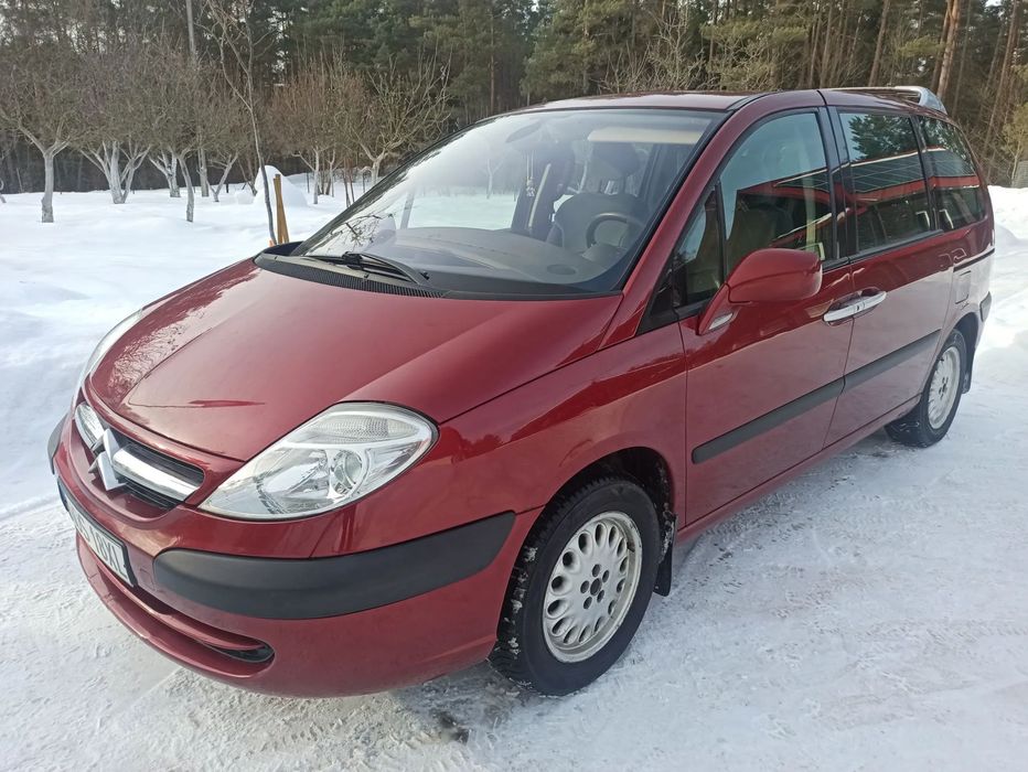 Citroën C8 Citroen C8 2.0 16V, LPG.  6 foteli, Zarejestrowany na 8 osób, 140 kM