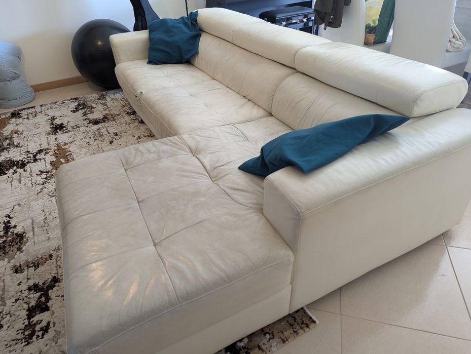 Sofá 3 lugares com Chaise Longue (oferta almofadas)