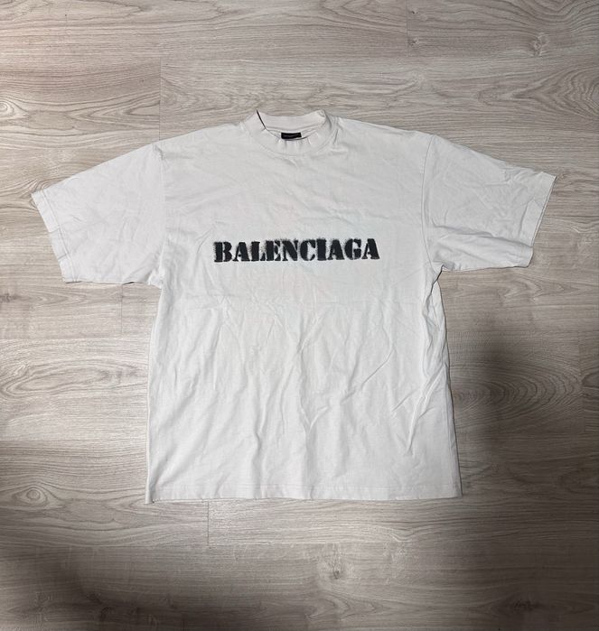Футболка оверсайз balenciaga оригинал