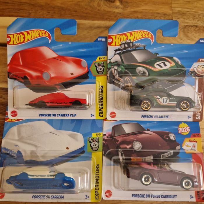 Hotwheels modelo Porsche 911
