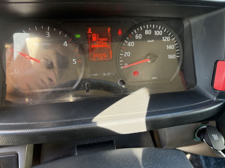 Pronto socorro Nissan Cabstar NT400 2018
