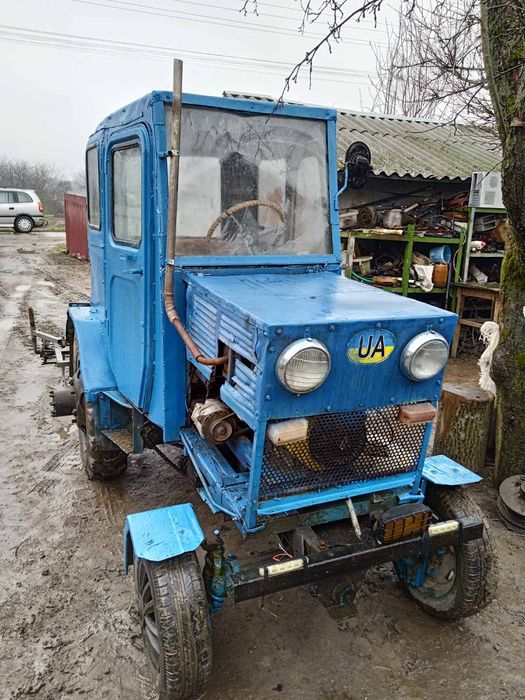 Саморобний тракторець