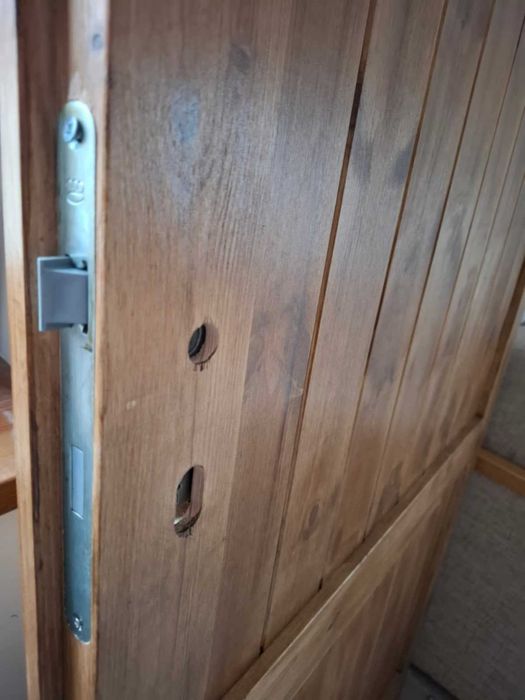 Drzwi drewniane / skrzydło drzwiowe lewe 90 cm