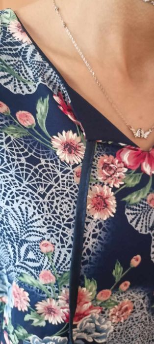 Zwiewna sukienka boho