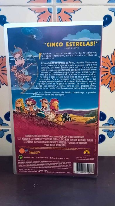 VHS - Os Thornberrys: O Filme (2003) – Falado em Português