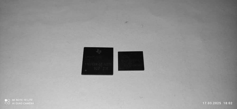 Проц. OMAPLI38E в парі з nand S34MS02G204BHI01 для DP4400e PMUD2905EA