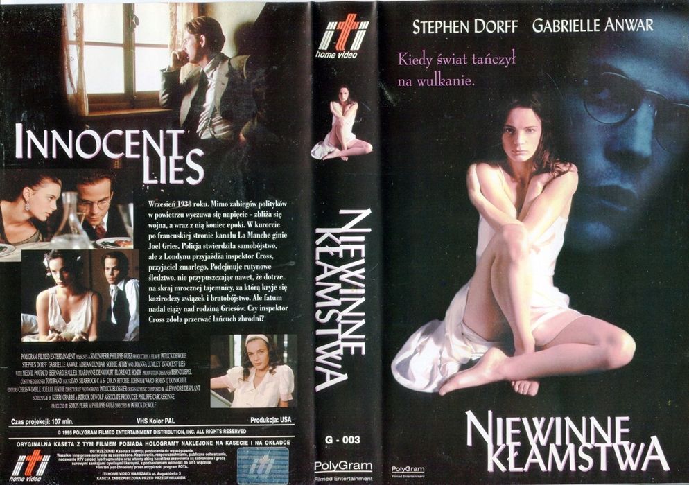 Niewinne Kłamstwa Kaseta Vhs