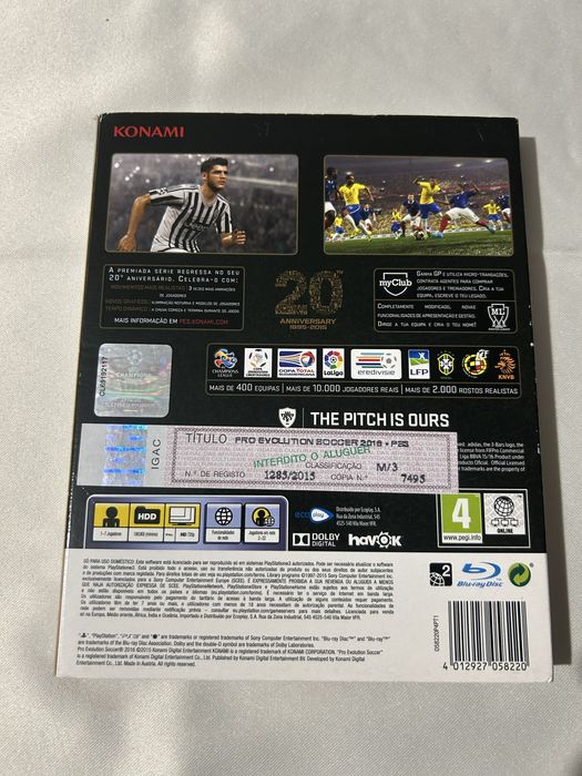 Jogo Pes 2016 Day One Edition para ps3