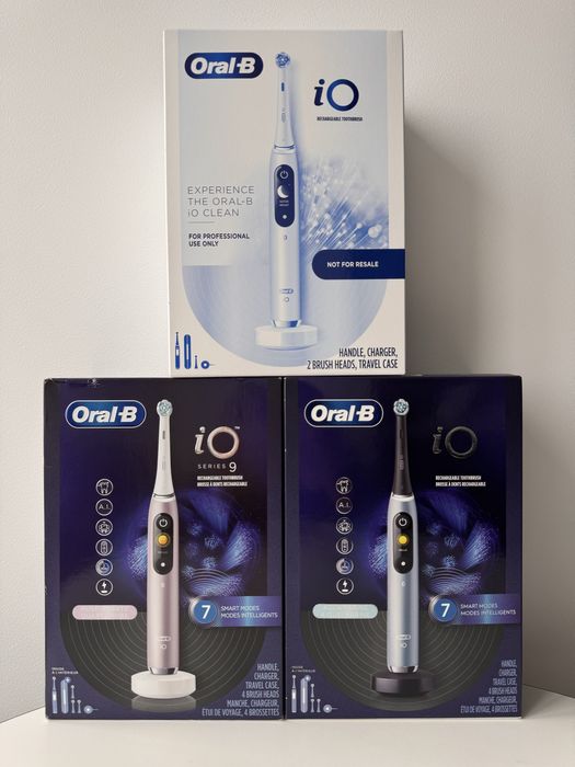 СУПЕРЦІНА Електрична зубна щітка Oral-B iO Series 9 White Black Pink