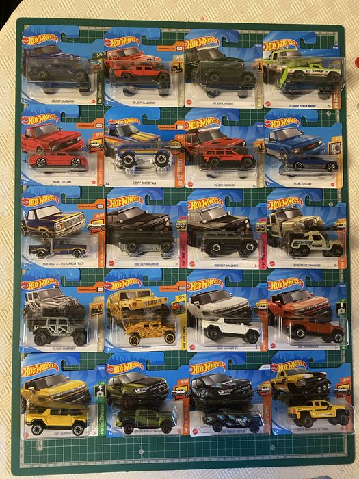 Hot Wheels Jipes e pick-ups US