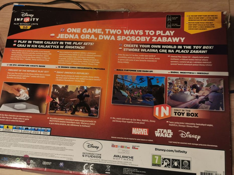 Gra disney infinity na ps4 z dodatkami