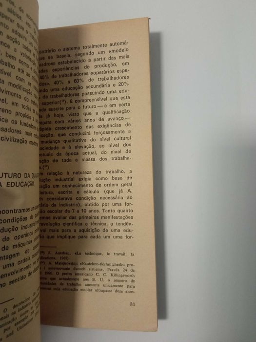 Revolução Científica e técnica e transformações sociais, de R. Richta