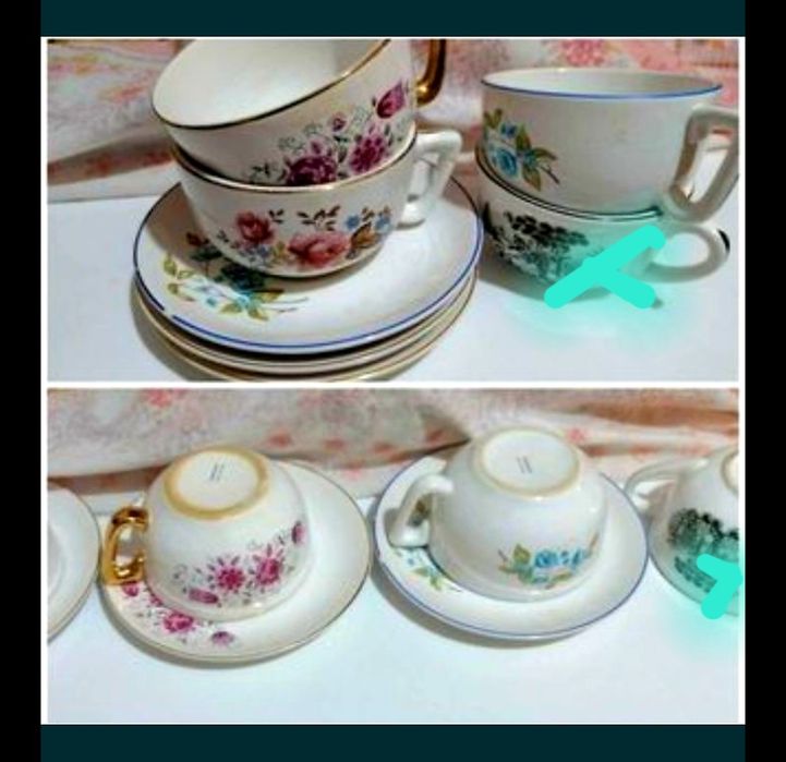 Taças para sobremesa em vidro, Bomboneiras. Garrafa e copos de colecçã