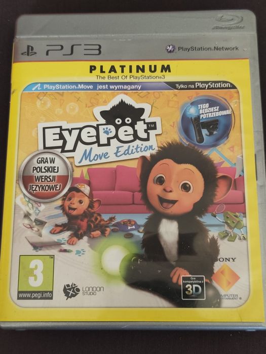 Gra PS3 Eye Pet move edition