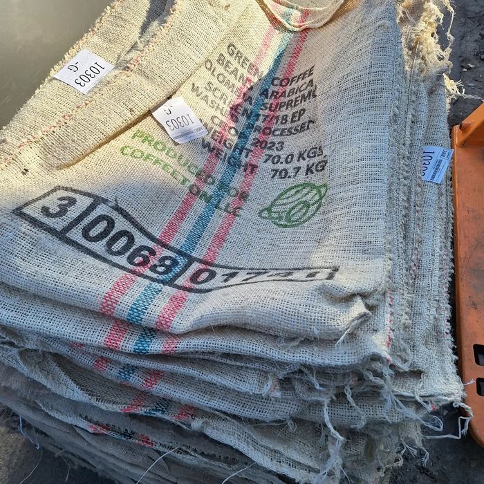 Джутові мішки б/в