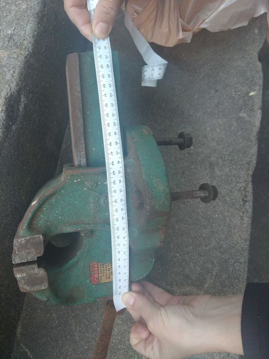 torno de ferro antigo