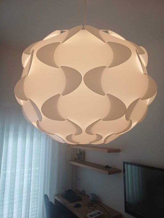 Candeeiro de Teto IKEA FILLSTA — Branco — Grande