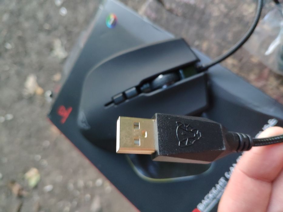 Компьютерная мышь Motospeed V80 игровая с подсветкой RGB