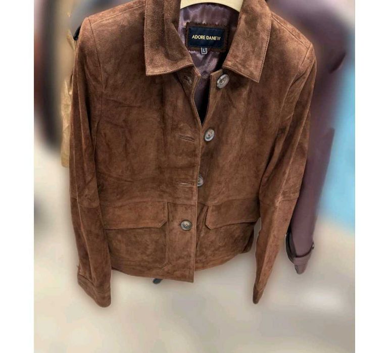 Skóra naturalna kurtka ramoneska kurtka new collection