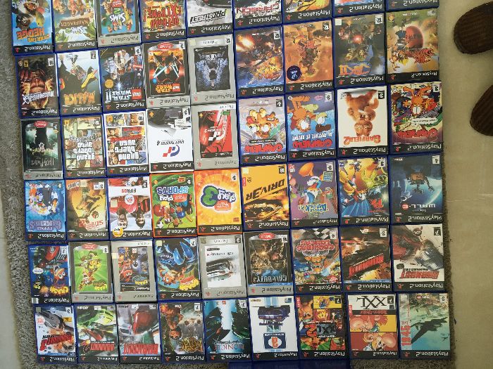 PS2 Fat Console + PS2 Slim + 89 Games64584258544899122