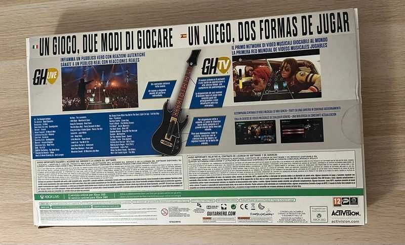 Guitarra Guitar Hero Live Xbox 360