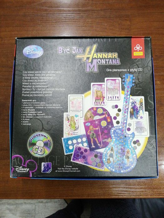 Być jak Hana Montana, gra z płytą CD