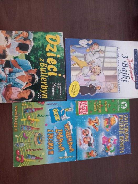 Dla dzieci muzyka i bajki na płytach