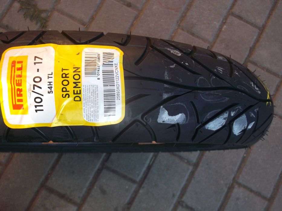 opona 110/70-17 Pirelli Demon Sport dot1122 Nowa r17 cbr -17 derbi nsr cbf